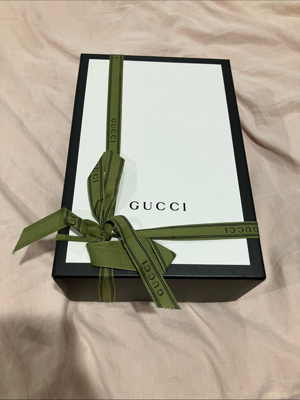 Gucci sandal shoebox with Gucci   sandal dust bags